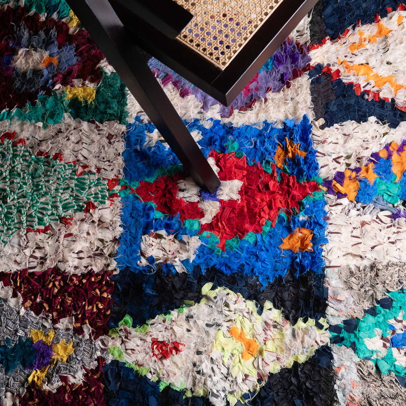 Samira - vintage boucherouite rug