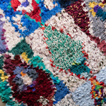 Samira - vintage boucherouite rug