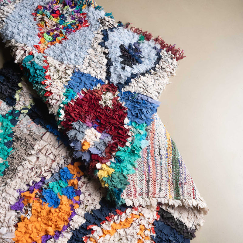 Samira - vintage boucherouite rug