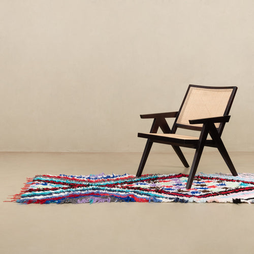 Mariam - vintage boucherouite rug