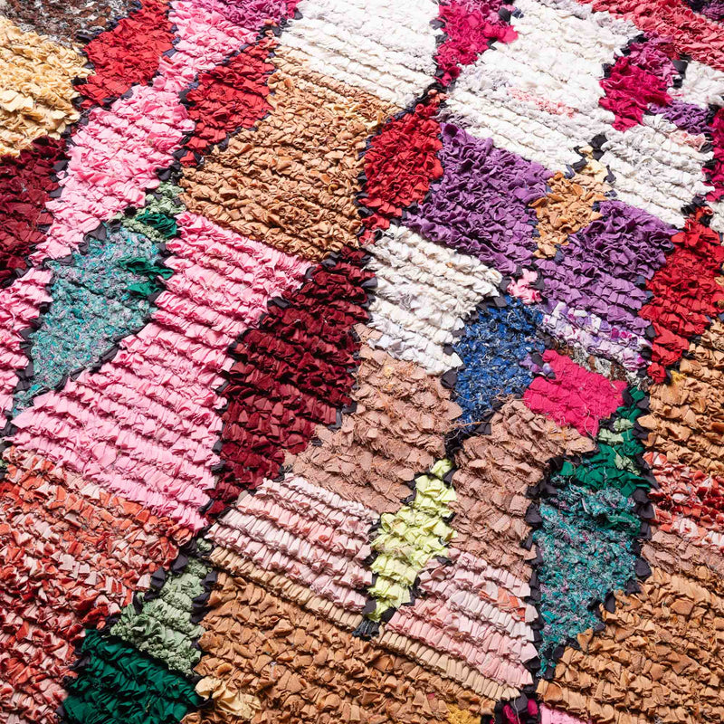 Anissa - vintage boucherouite rug