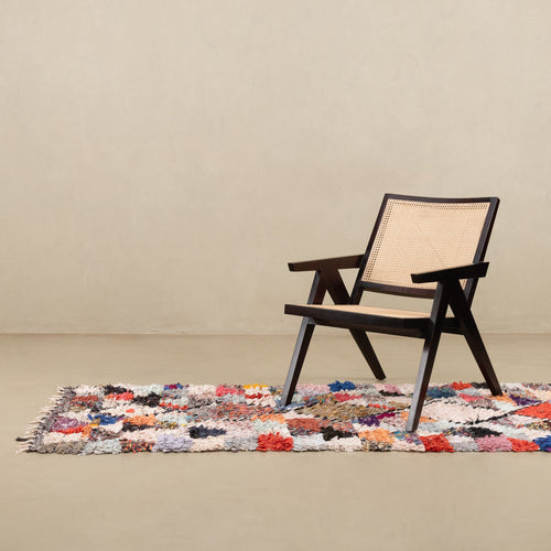 Fahima - vintage boucherouite rug