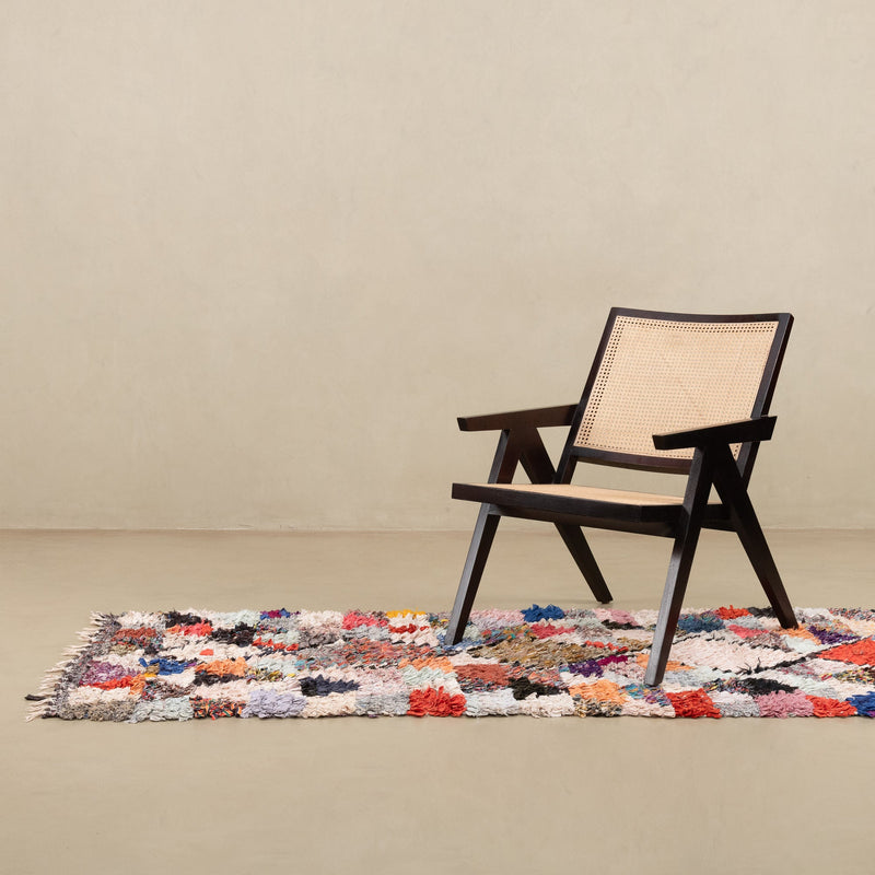Fahima - vintage boucherouite rug
