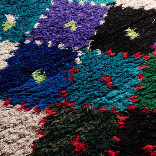 Adib - vintage boucherouite rug