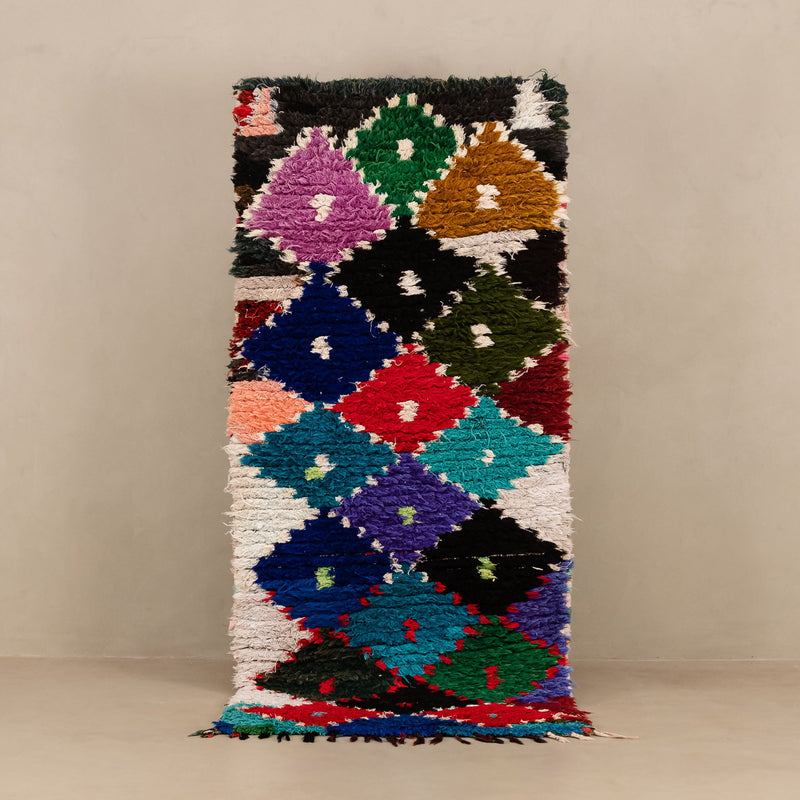 Adib - vintage boucherouite rug