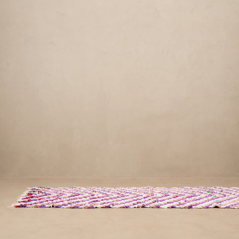 Ouahida - vintage boucherouite rug
