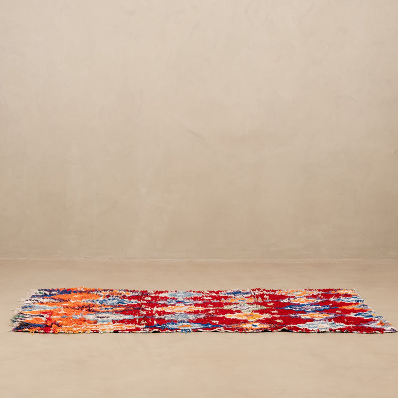 Bilkiss - vintage boucherouite rug