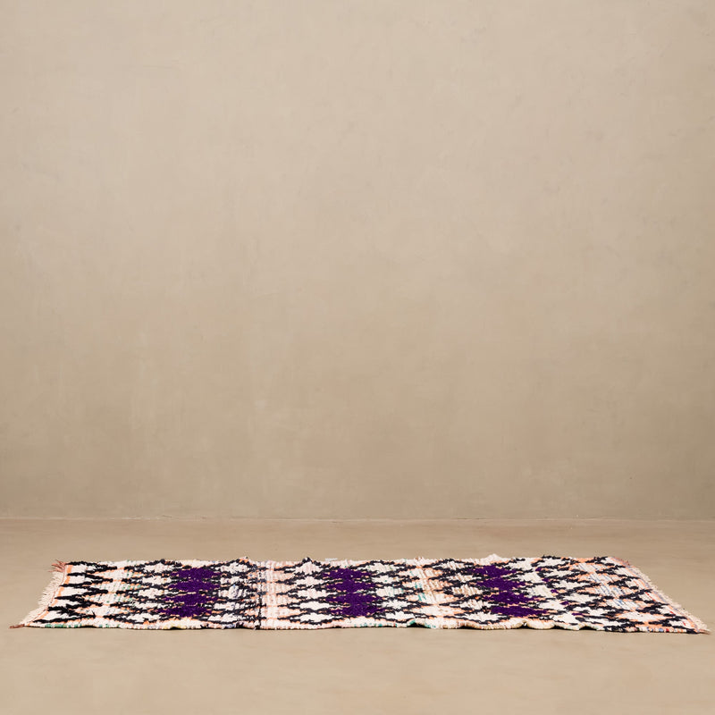 Karama - vintage boucherouite rug