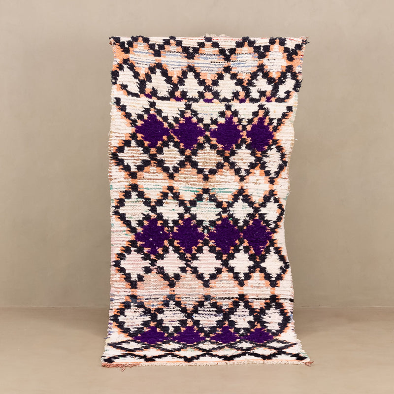 Karama - vintage boucherouite rug