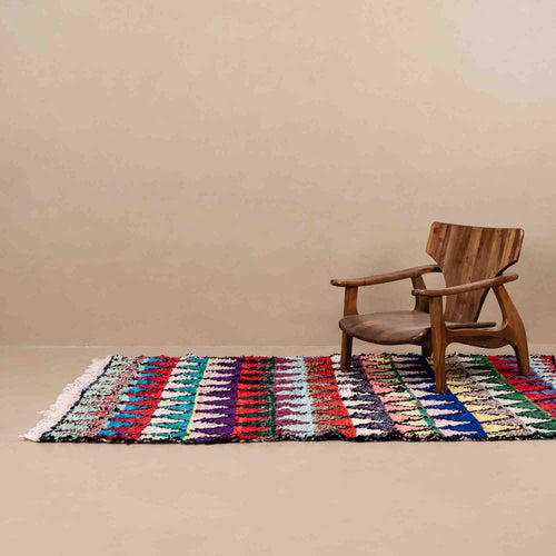 Lilya - vintage boucherouite rug
