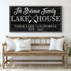 Family Lake House Paddle Sign II