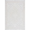 Alya White Fringe Rug