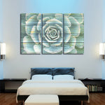 Succulent Plant Bloom Wall Art