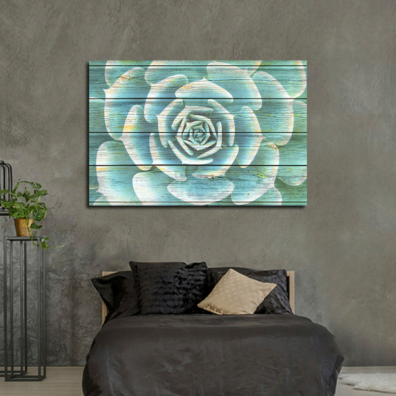 Succulent Plant Bloom Wall Art