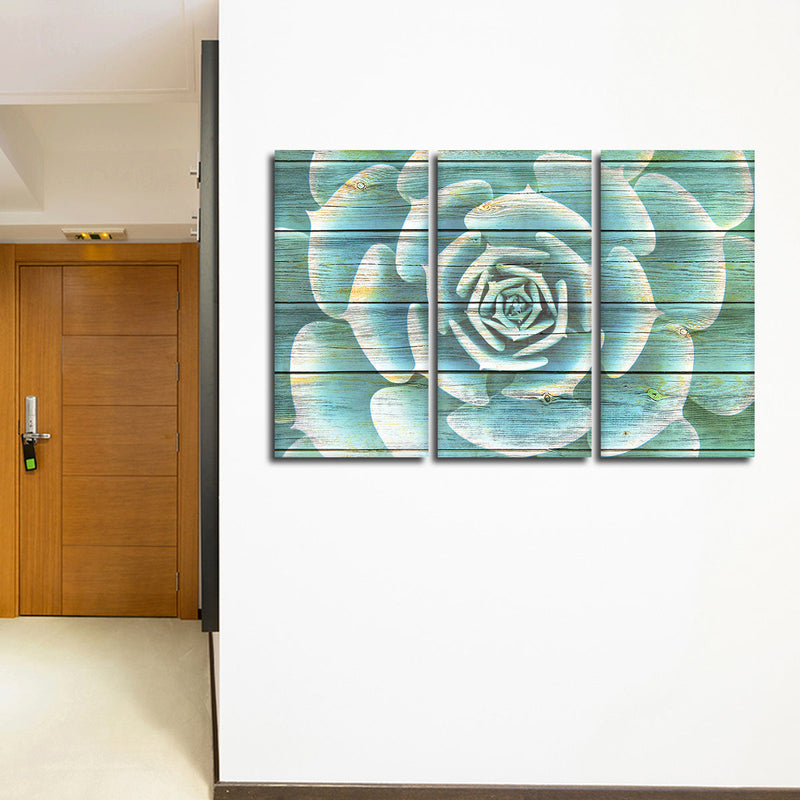 Succulent Plant Bloom Wall Art