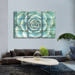 Succulent Plant Bloom Wall Art