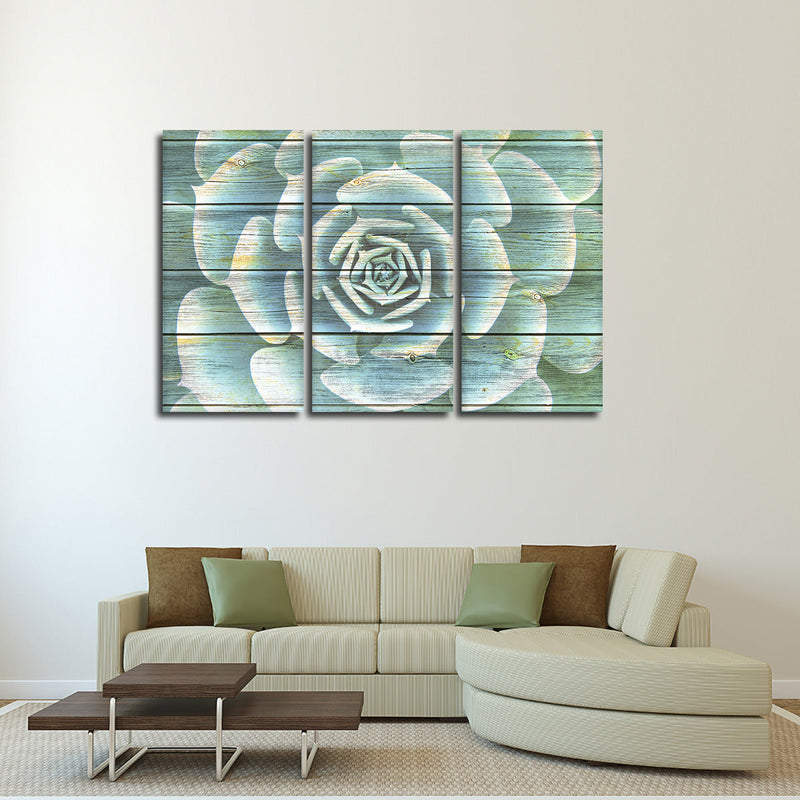 Succulent Plant Bloom Wall Art