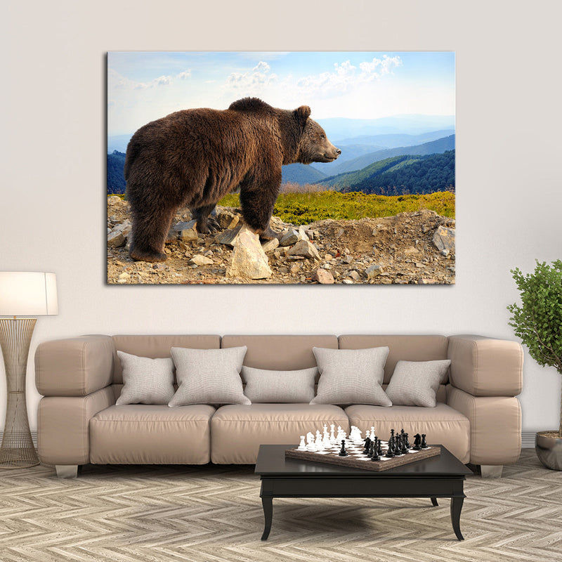 Mountain Bear Wall Art