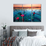 Lake Nong Harn Lotus Wall Art