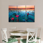 Lake Nong Harn Lotus Wall Art