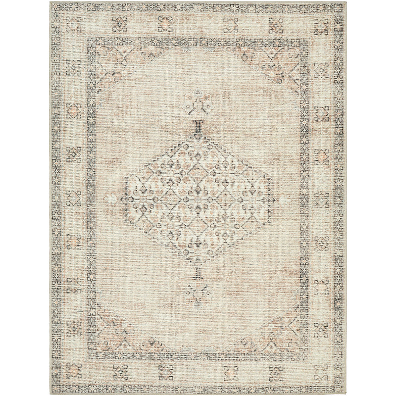 Becki Owens x Surya Lila Brown Medallion Area Rug