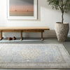 Becki Owens x Surya Lila Denim Medallion Area Rug