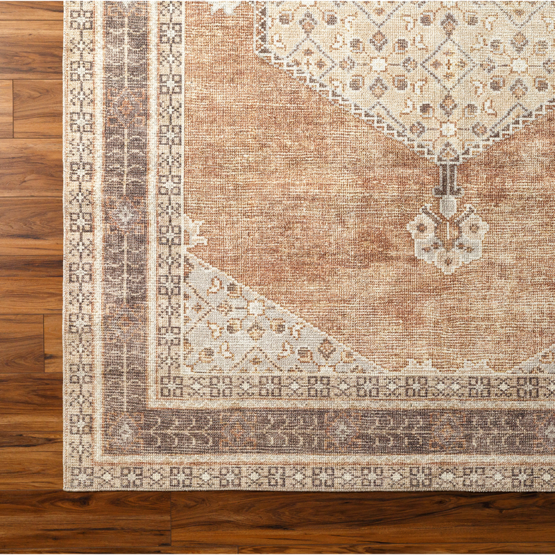 Becki Owens x Surya Lila Tan Medallion Area Rug