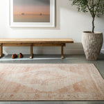 Becki Owens x Surya Luca Dusty Pink Medallion Rug