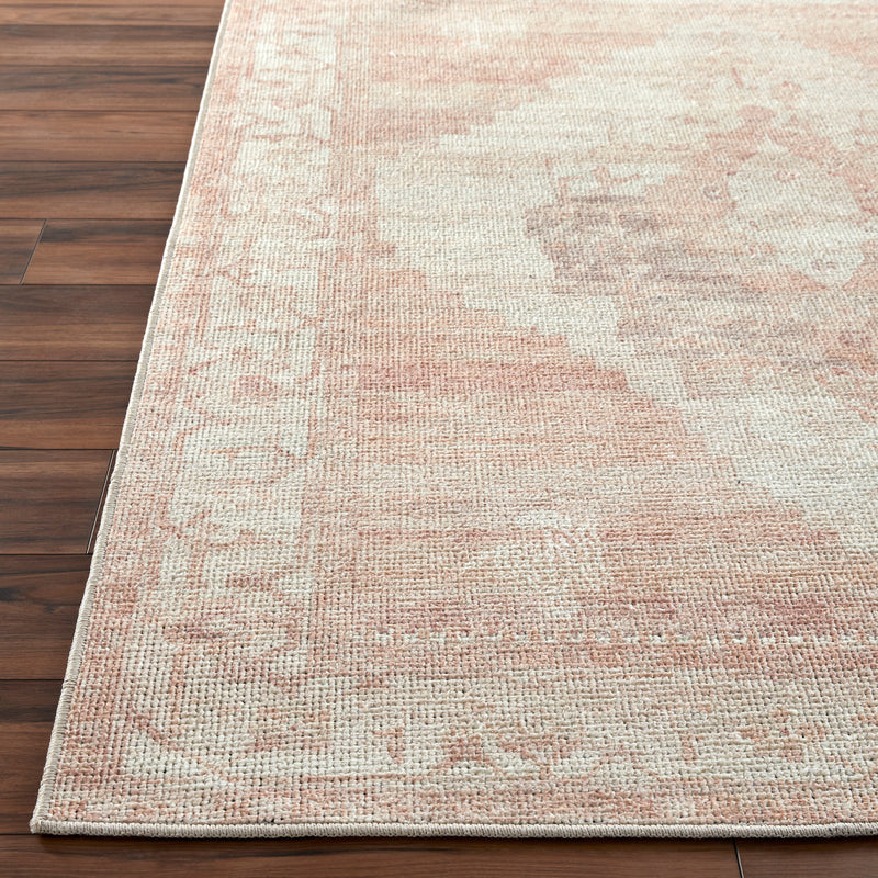 Becki Owens x Surya Luca Dusty Pink Medallion Rug