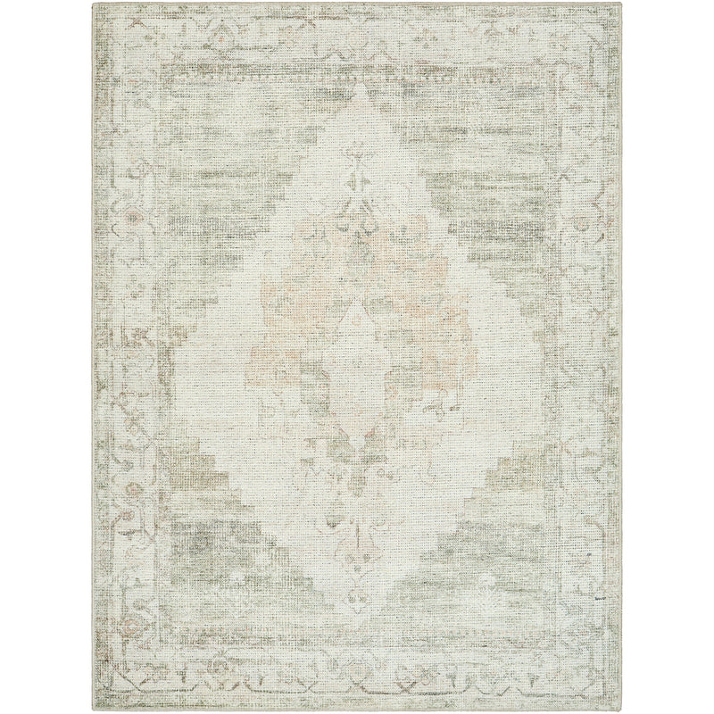 Becki Owens x Surya Luca Olive Medallion Rug