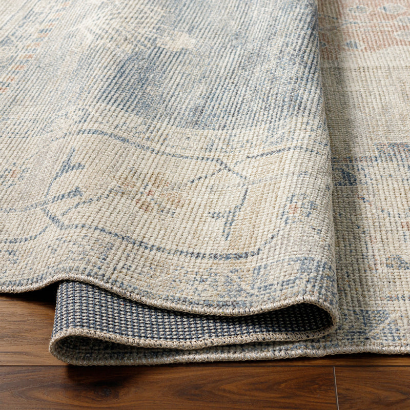 Becki Owens x Surya Luca Pewter Medallion Rug