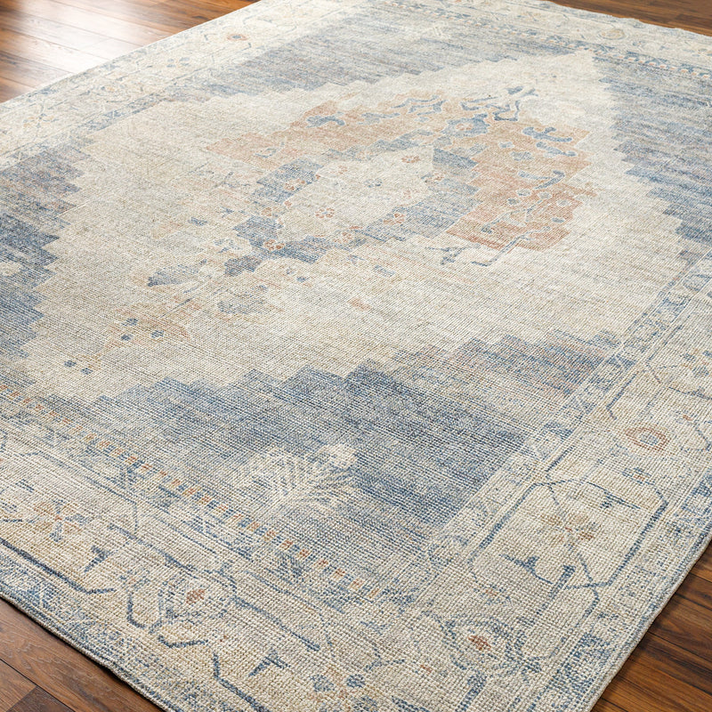 Becki Owens x Surya Luca Pewter Medallion Rug
