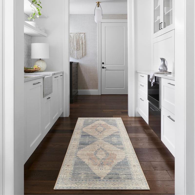 Becki Owens x Surya Luca Pewter Medallion Rug