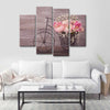 Ranunculus Bicycle Vase Wall Art