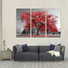 Red Tree Wall Art