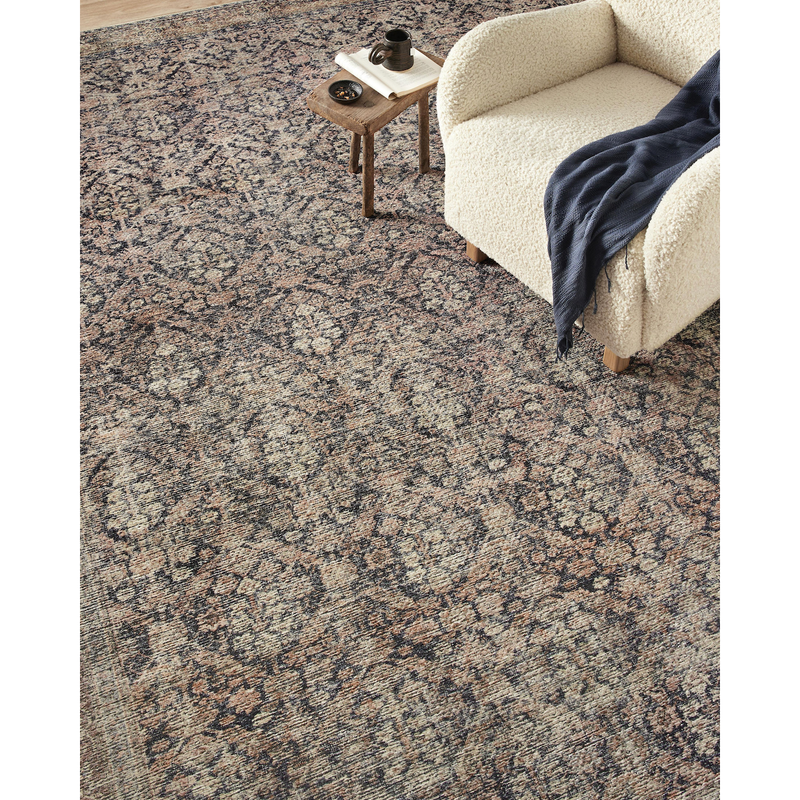 Billie Amber Lewis x Loloi Ink / Salmon Rug