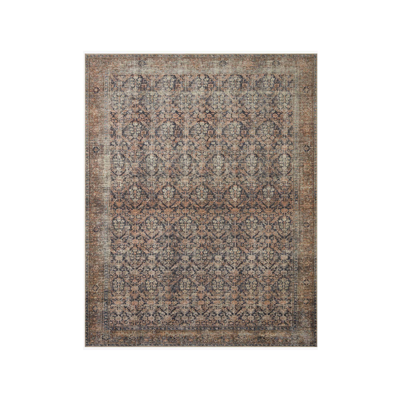 Billie Amber Lewis x Loloi Ink / Salmon Rug