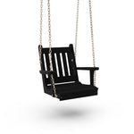 Keystone Amish Co. Franklin Swing Chair, Black