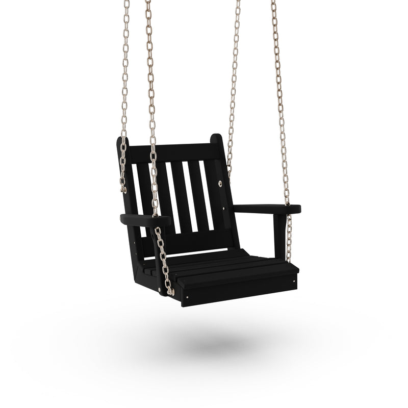 Keystone Amish Co. Franklin Swing Chair, Black