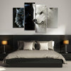 Tale Of Two Wolves Wall Art