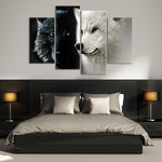 Tale Of Two Wolves Wall Art