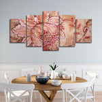 Victorian Flowers Wall Art