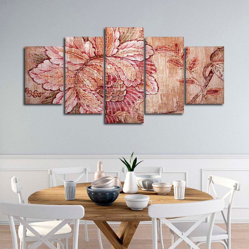 Victorian Flowers Wall Art