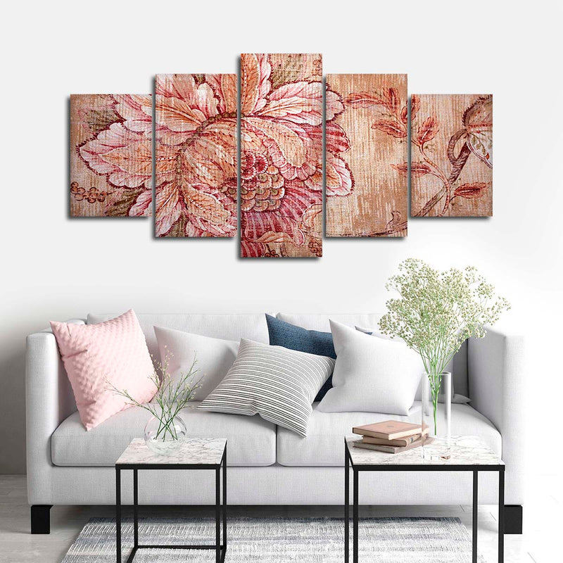 Victorian Flowers Wall Art