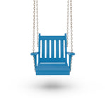 Keystone Amish Co. Franklin Swing Chair, Carribean Blue