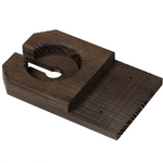 Breezy Acres Malvern Porch Swing Bed, 4 Ft Dark Walnut