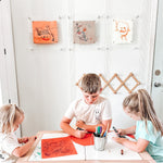 Trio: 3 Square 14" x 14" Single Panel + Magnets Frames for 12" x 12" Art (3001, 3001G)
