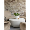 Drum Iron Coffee Table - Matte White | ready to ship!