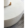 Drum Iron Coffee Table - Matte White | ready to ship!