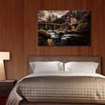 Grist Mill At Babcock Park Wall Art